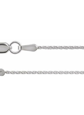 14K Yellow Gold 1.05 mm Diamond-Cut Wheat 24