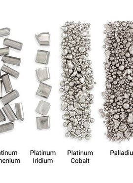 Platinum Ruthenium #0908 White Casting/Rolling Grain