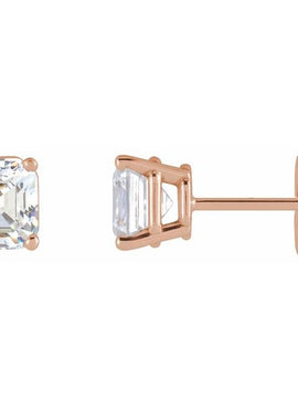 Platinum 1/2 CTW Natural Diamond Earrings