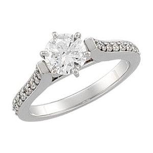 1 1/3 CTW Diamond Engagement Ring