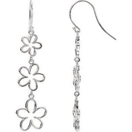 Flower Dangle Earrings