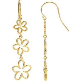 Flower Dangle Earrings