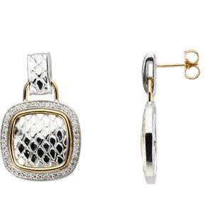 1/2 CTW Diamond Earrings