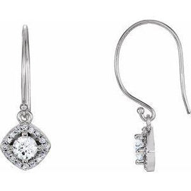 3/8 CTW Diamond Earrings