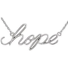 Load image into Gallery viewer, &quot;Hope&quot; 16.5&quot; Necklace
