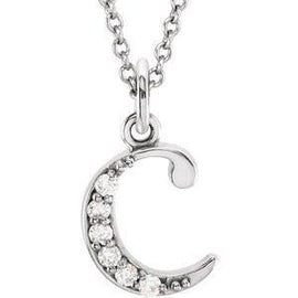 .025 CTW Diamond Lowercase Initial a 16