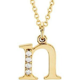 .025 CTW Diamond Lowercase Initial a 16