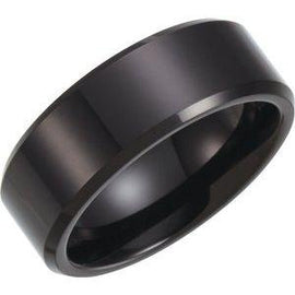 8.3 mm Band with Black PVD