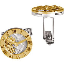 Load image into Gallery viewer, Clock Design Cuff Links
