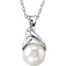 Load image into Gallery viewer, Akoya Cultured Pearl 18&quot; Necklace
