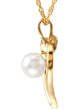Akoya Cultured Pearl Heart 18