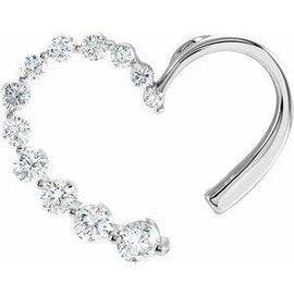 Journey Diamond Heart Pendant
