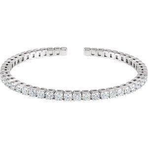 3 1/3 CTW Diamond Bangle Bracelet