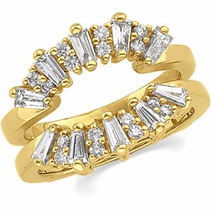 1 CTW Diamond Bridal Ring Guard