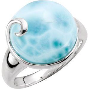 Larimar Ring