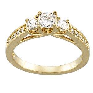 7/8 CTW Diamond Engagement Ring