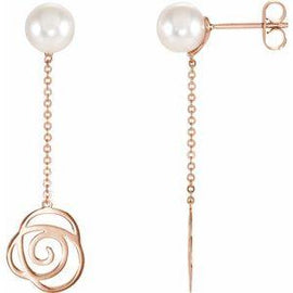 Freshwater Cultured Pearl Earrings