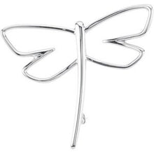 Load image into Gallery viewer, 44x36 mm Dragonfly Brooch
