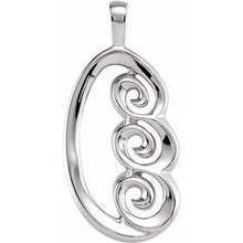 Load image into Gallery viewer, 30x14 mm Freeform Pendant
