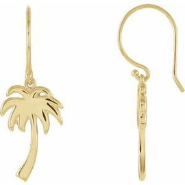 Petite Palm Tree Earrings