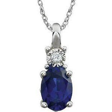 Load image into Gallery viewer, Amethyst &amp; .02 CTW Diamond 18&quot; Necklace
