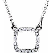 Load image into Gallery viewer, 1/8 CTW Diamond 16&quot; Necklace
