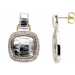 1/2 CTW Diamond Earrings