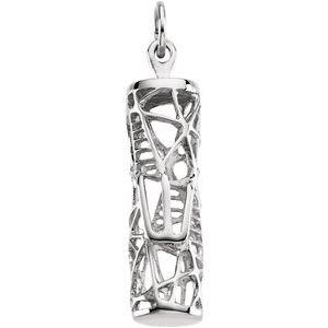 22.75x7.25 mm Mezuzah Pendant