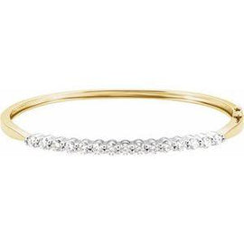 2 1/8 CTW Diamond Bangle 7