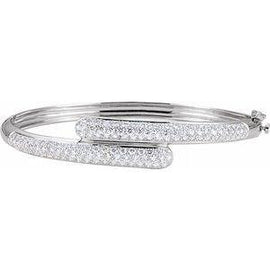 3 CTW Diamond Bangle Bracelet