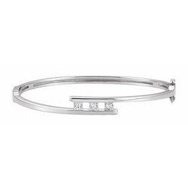 5/8 CTW Diamond Bangle Bracelet