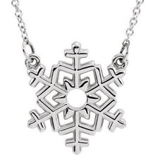 Load image into Gallery viewer, Snowflake 16&quot; Necklace
