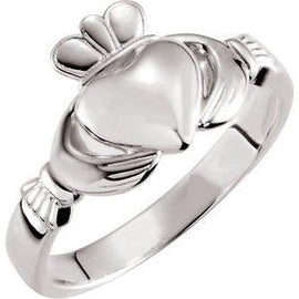 7.5 mm Claddagh Ring