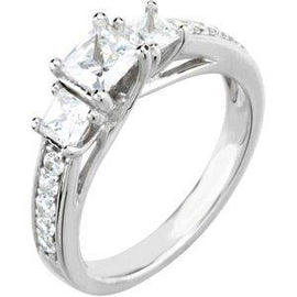 7/8 CTW Diamond Engagement Ring