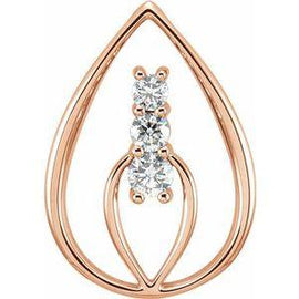 Three-Stone Pendant Mounting