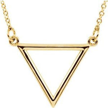 Load image into Gallery viewer, Triangle 16&quot; Necklace

