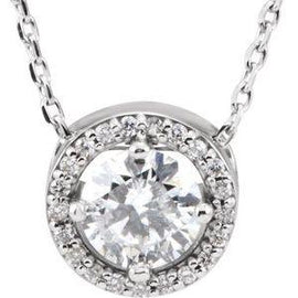 1/4 CTW Diamond Halo-Style 16