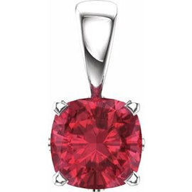 Chatham® Created Emerald Pendant