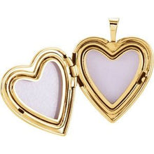 Load image into Gallery viewer, 20.5x19 mm Heart Cross Locket
