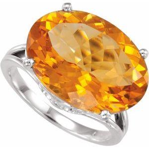 Citrine Ring