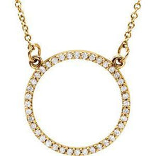 Load image into Gallery viewer, 1/8 CTW Diamond 16&quot; Necklace
