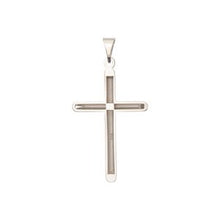 Load image into Gallery viewer, 34.25x22 mm Unadorned Cross Pendant
