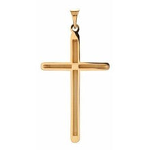 Load image into Gallery viewer, 34.25x22 mm Unadorned Cross Pendant
