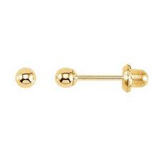 Load image into Gallery viewer, Gold-Plated &amp; Ball Stud Piercing Earrings
