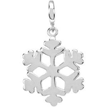 Load image into Gallery viewer, Petite Snowflake Charm
