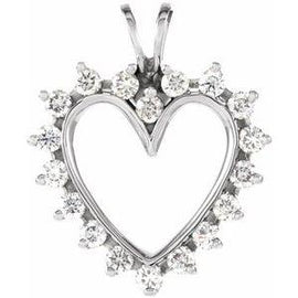 Diamond Heart Pendant