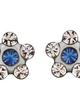 Imitation Crystal Piercing Earrings