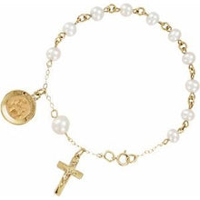 Load image into Gallery viewer, First Holy Communion Rosary Bracelet
