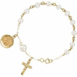 First Holy Communion Rosary Bracelet
