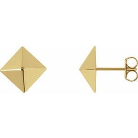 Pyramid Earrings